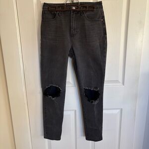 No Boundaries High Rise Distressed Jeans